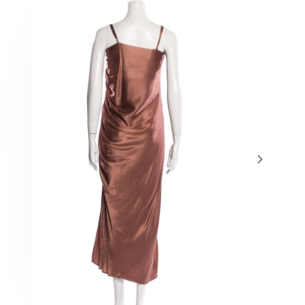 Shona Joy Ruched Dress - Bronze - Picture 8 of 12